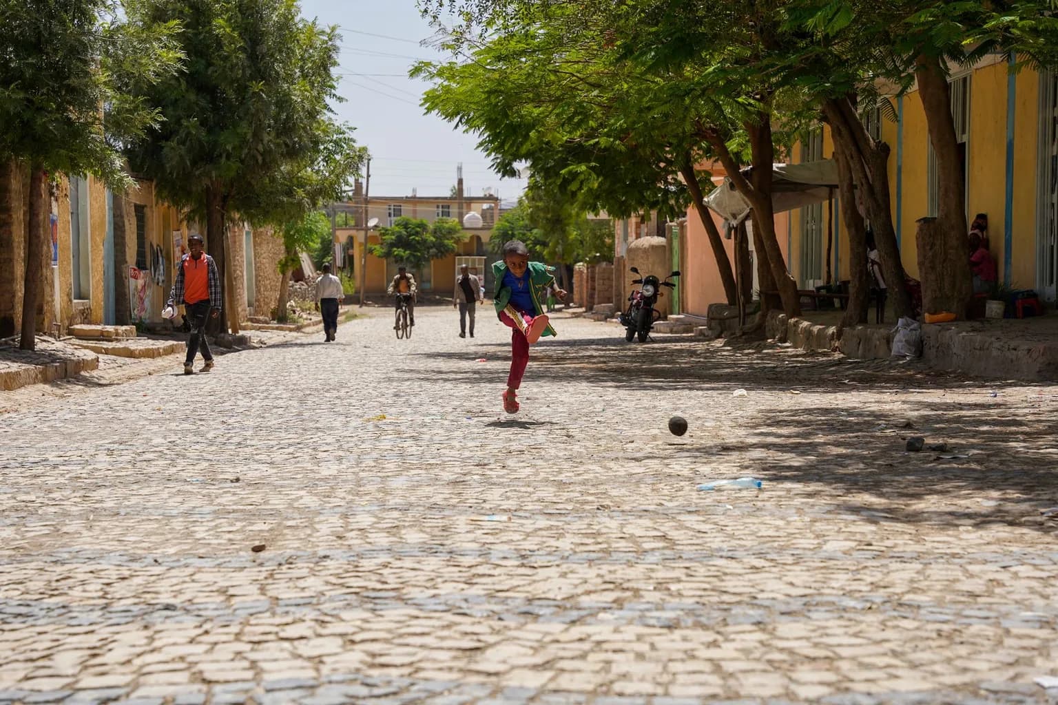 Fighters in the Tigray region of northern Ethiopia during the ongoing conflict