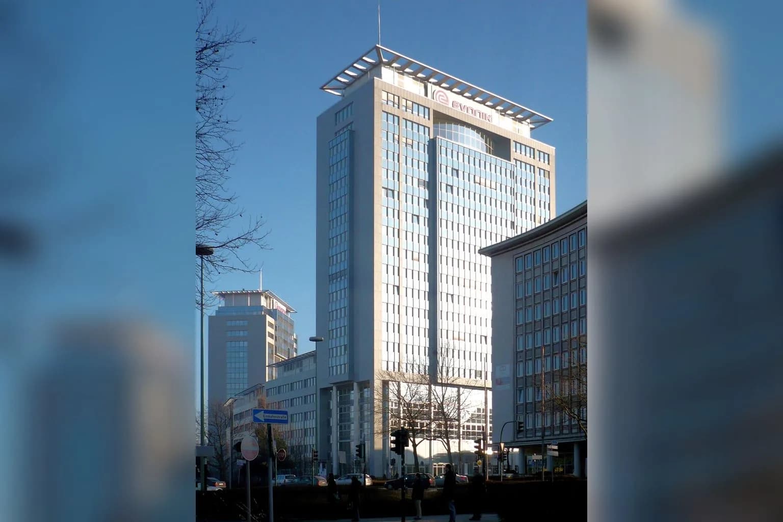 Evonik Industries corporate headquarters or facility exterior