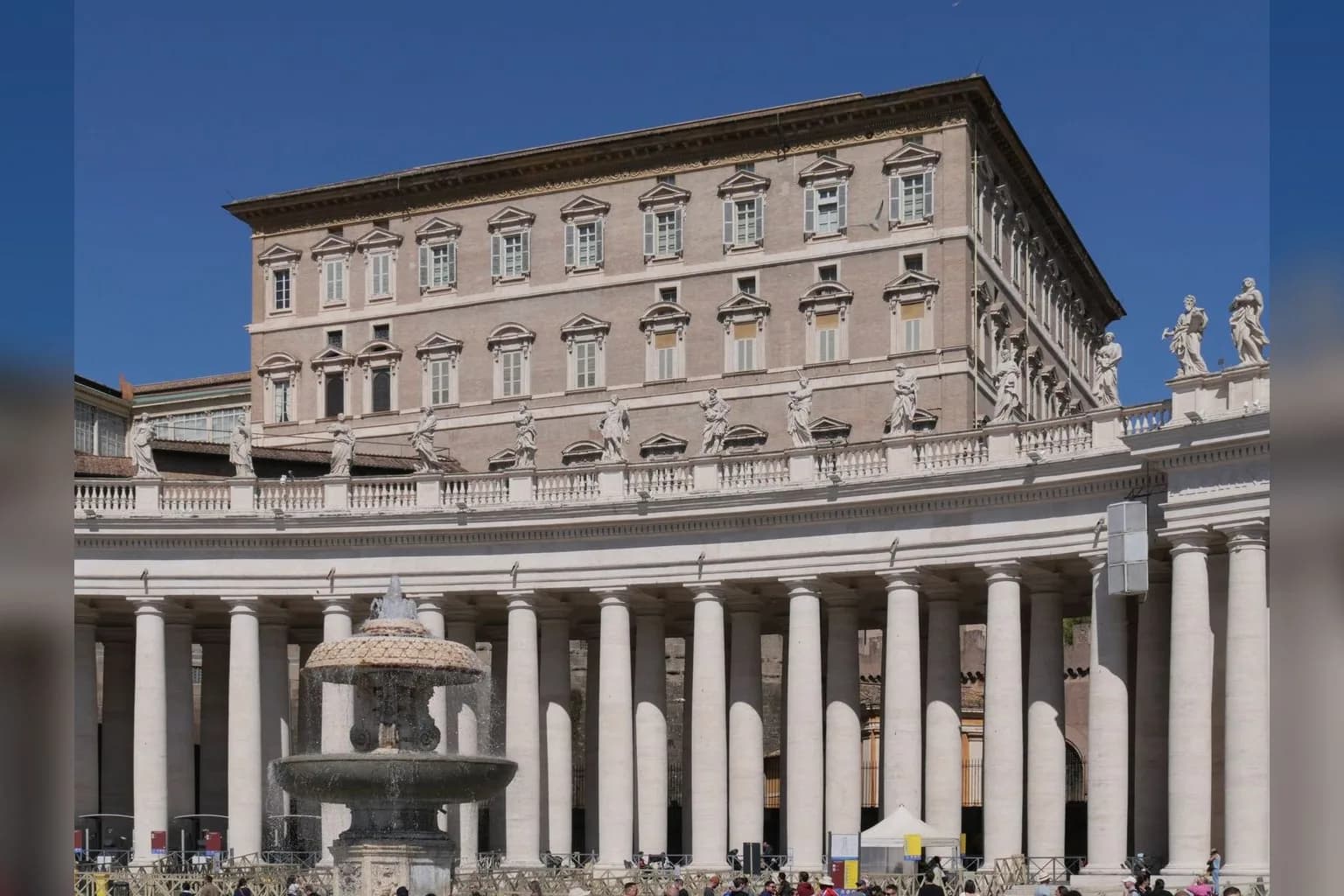 Pope Leo XIV, the first US-born pope, pictured in Vatican City