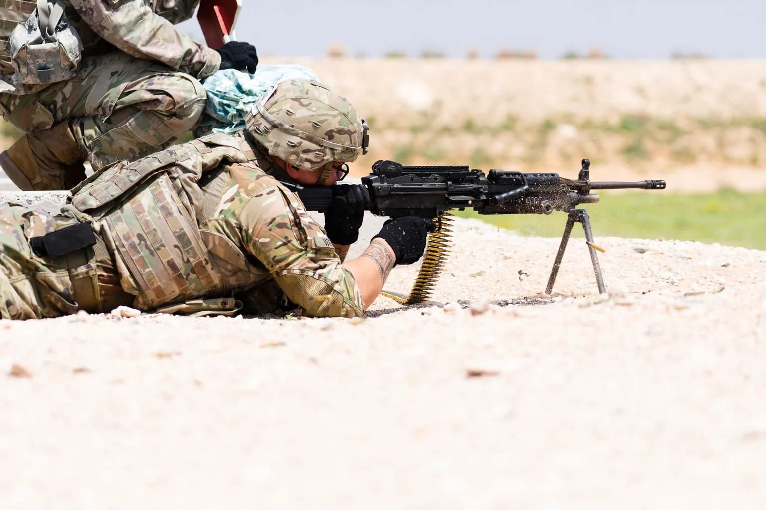 US military personnel in Iraq during a previous deployment
