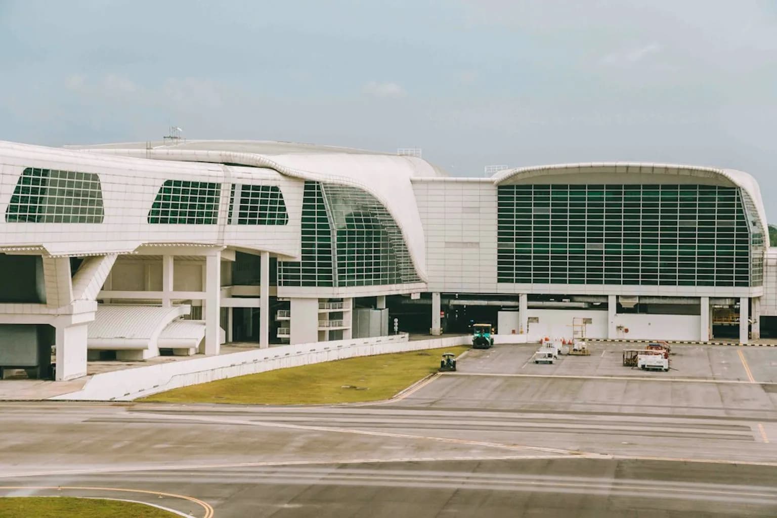Cargo inspection area at Kuala Lumpur International Airport