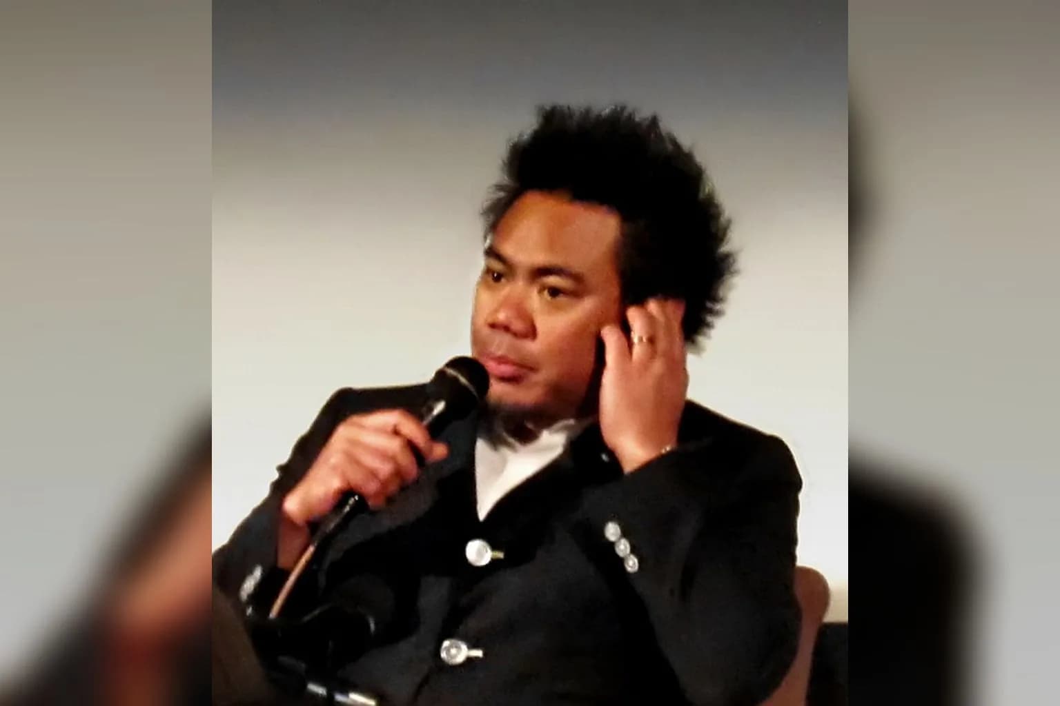 Cinematographer Matthew Libatique at an awards event
