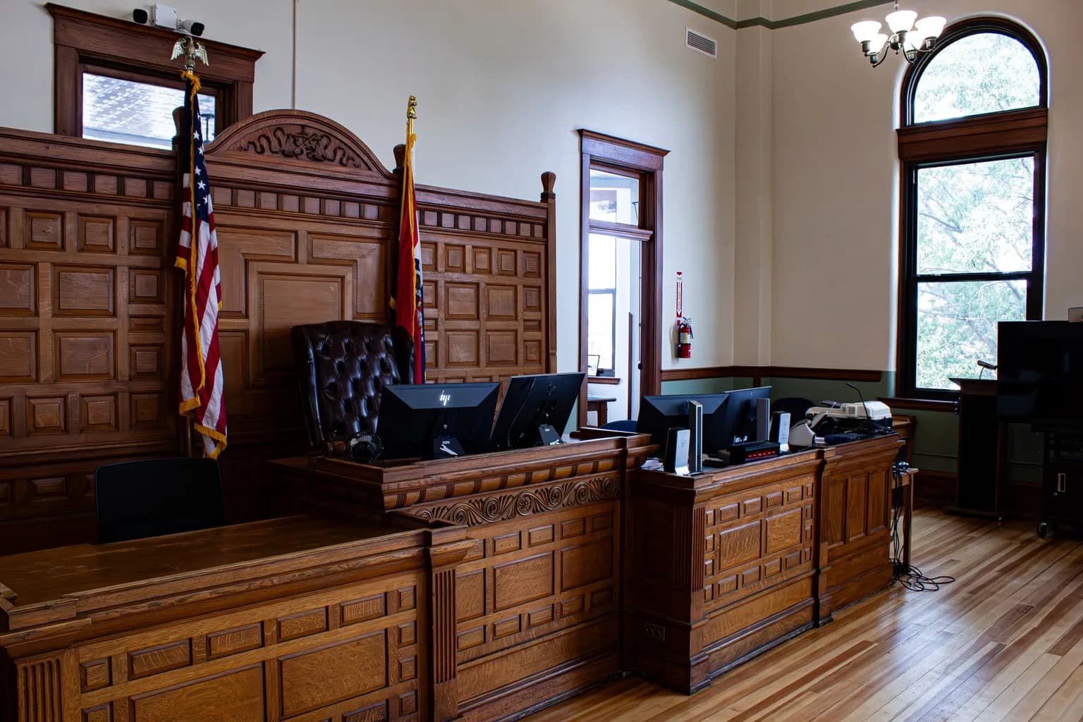 A federal courthouse, where Judge Araceli Martínez-Olguín issued an order blocking DHS voter-roll field operations in nine states