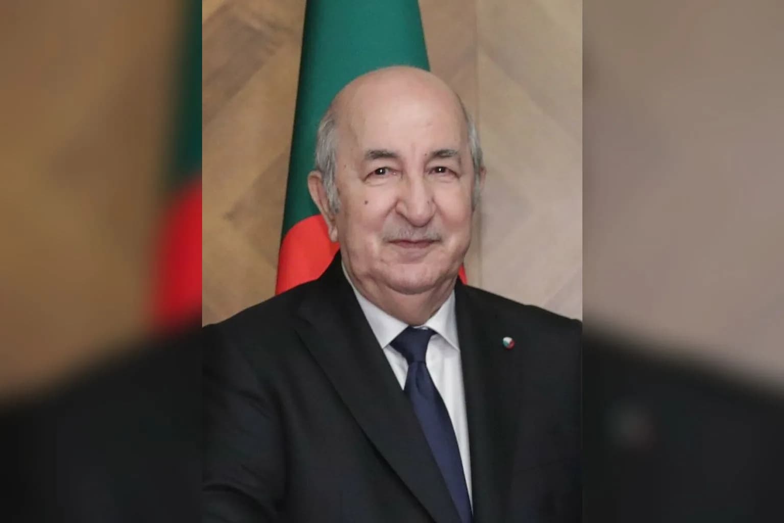 Algerian President Abdelmadjid Tebboune, who confirmed Algeria sent fighter jets to Niger to help suppress a coup attempt in late August.