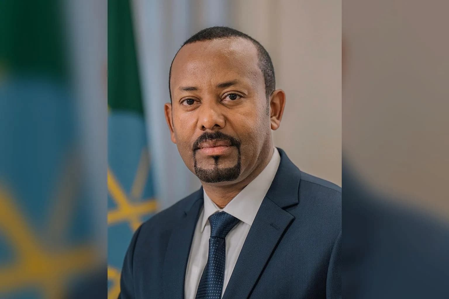 Ethiopian Prime Minister Abiy Ahmed at an official engagement