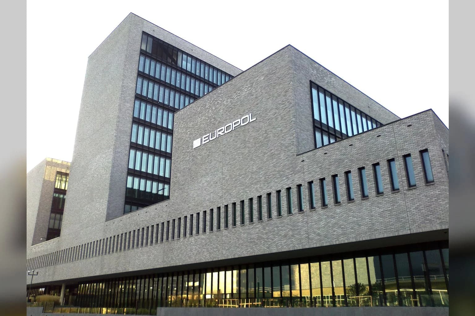 Europol headquarters building in The Hague, Netherlands