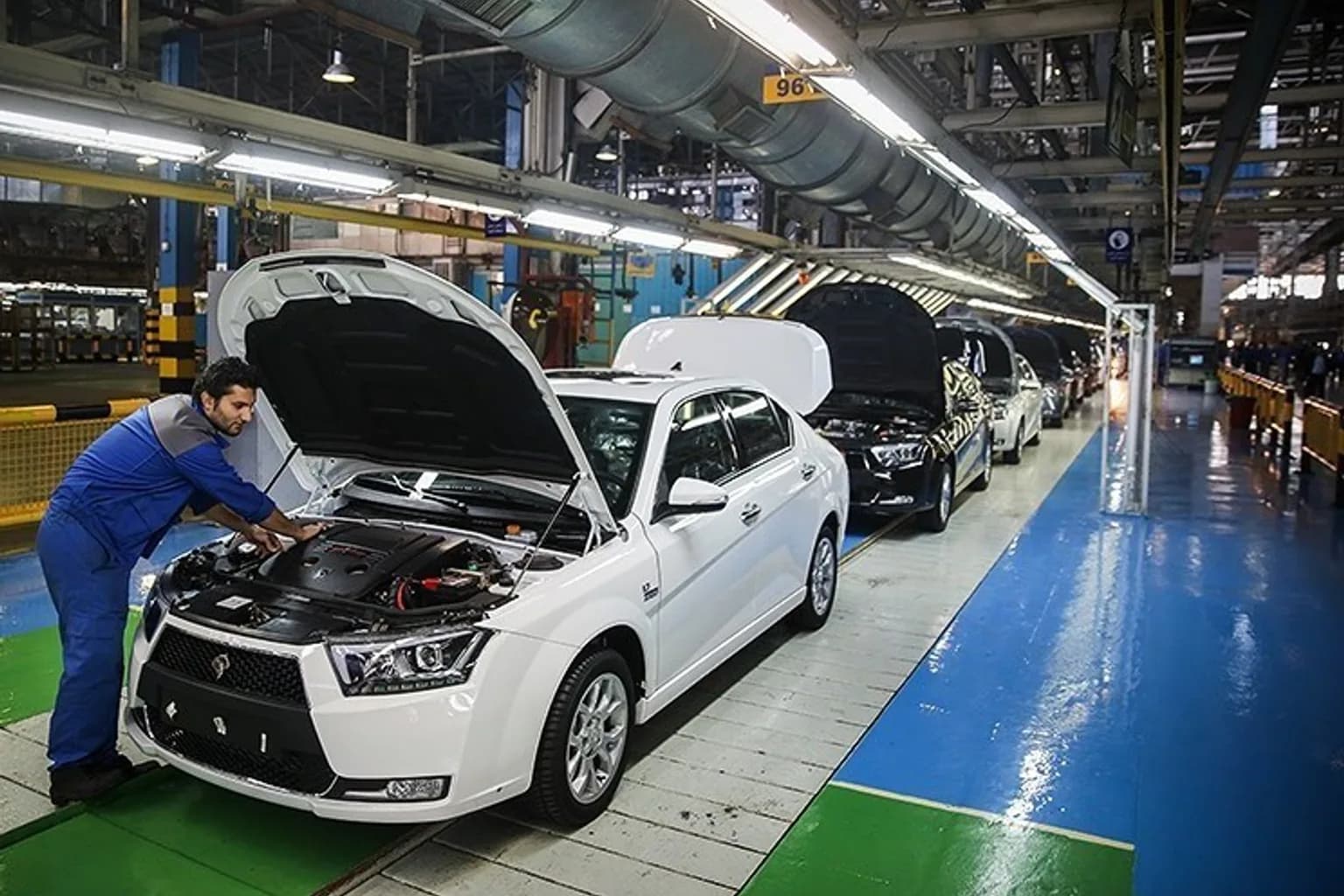 Iran Khodro vehicle manufacturing plant