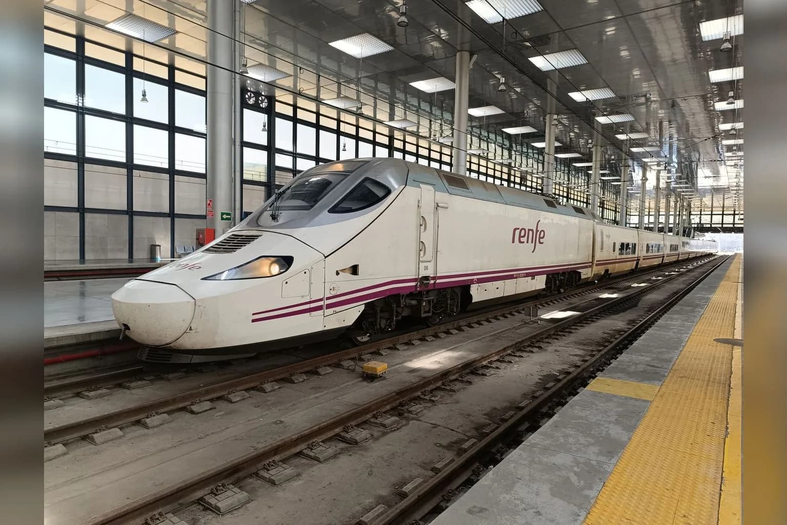 Emergency services at the scene of the high-speed train collision near Urda, Spain