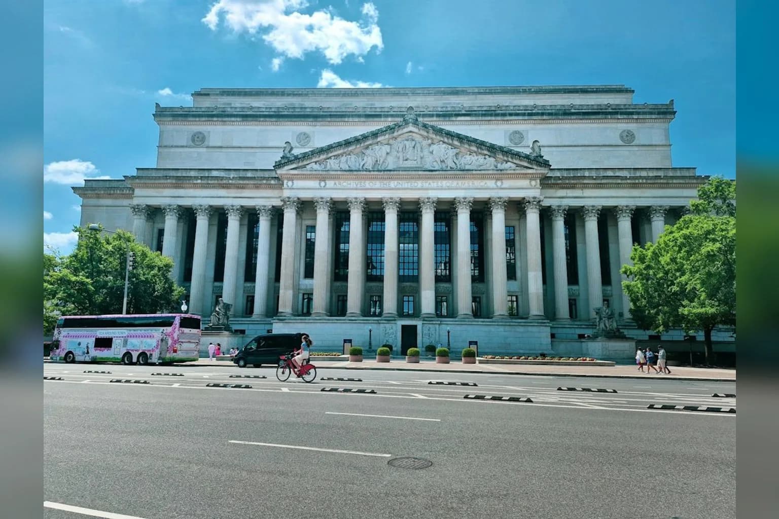 The Federal Trade Commission headquarters building in Washington DC