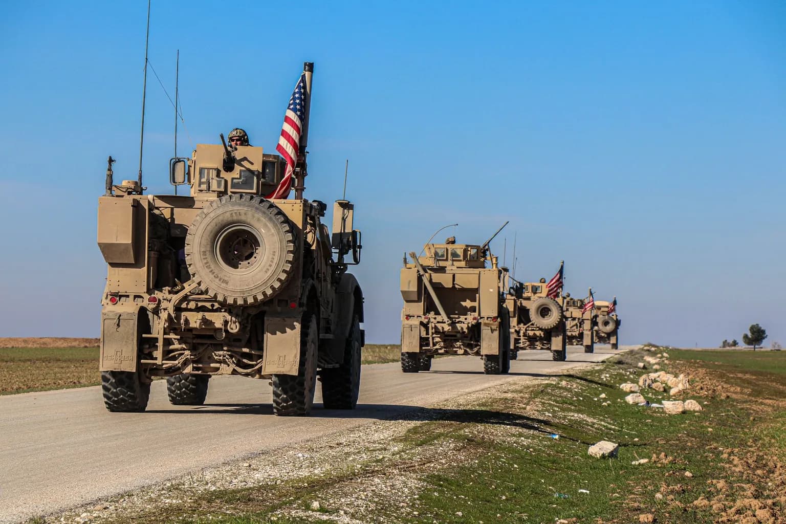 A US military base in the Middle East region
