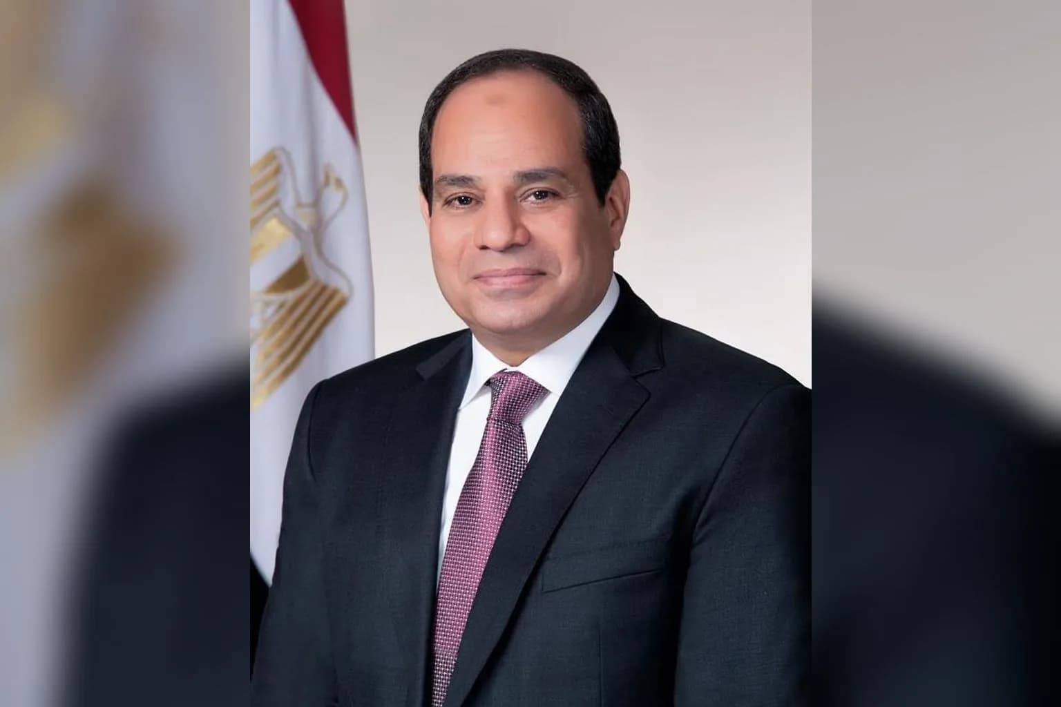 Egyptian President Abdel Fattah al-Sisi speaking at an official engagement