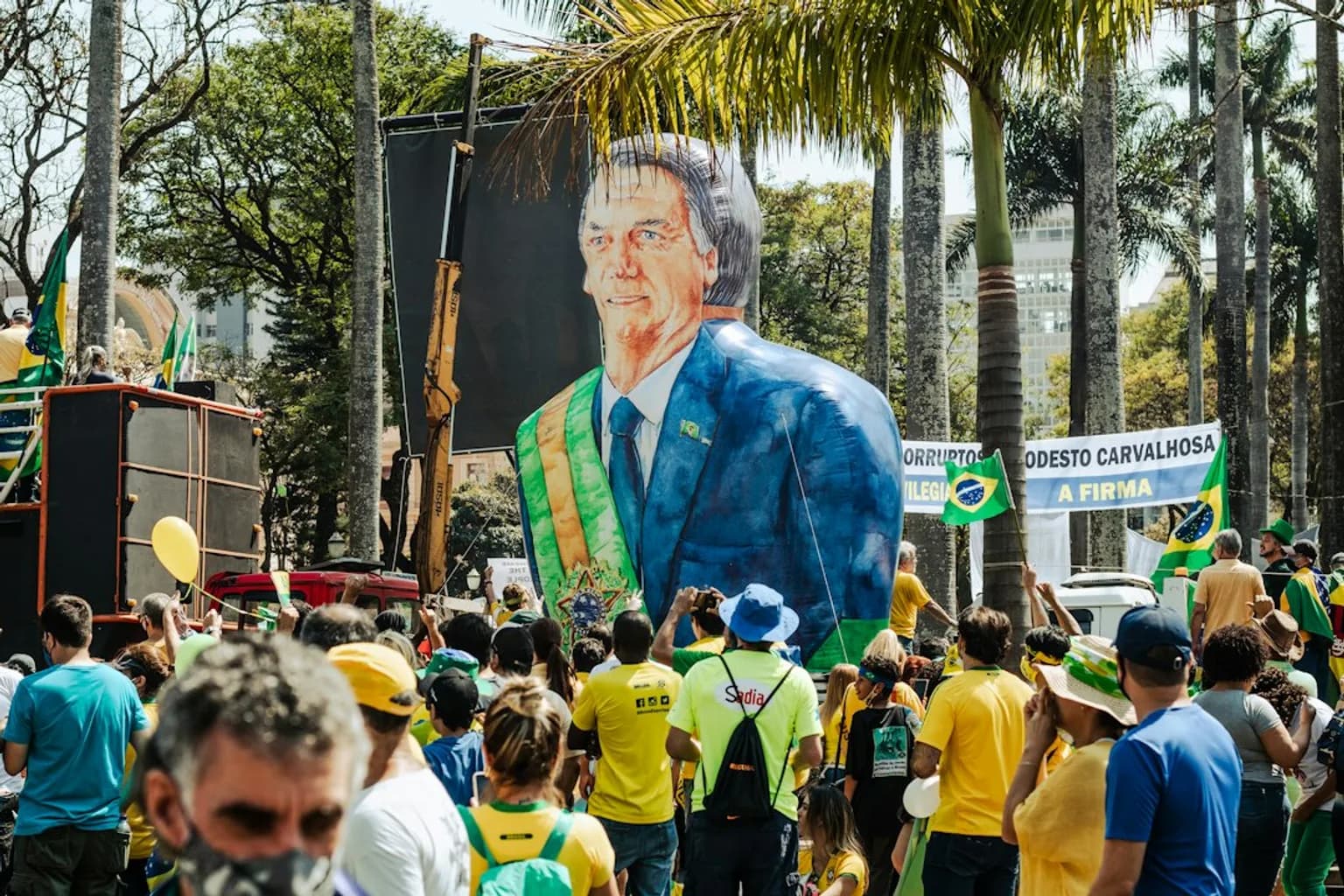 Flávio Bolsonaro, Brazilian senator and presidential candidate, who led the first round of Brazil's 2026 presidential election with 47% of the vote