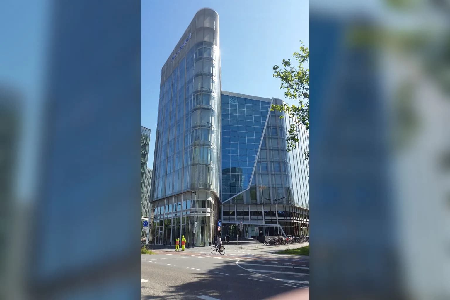 AkzoNobel logo or headquarters building