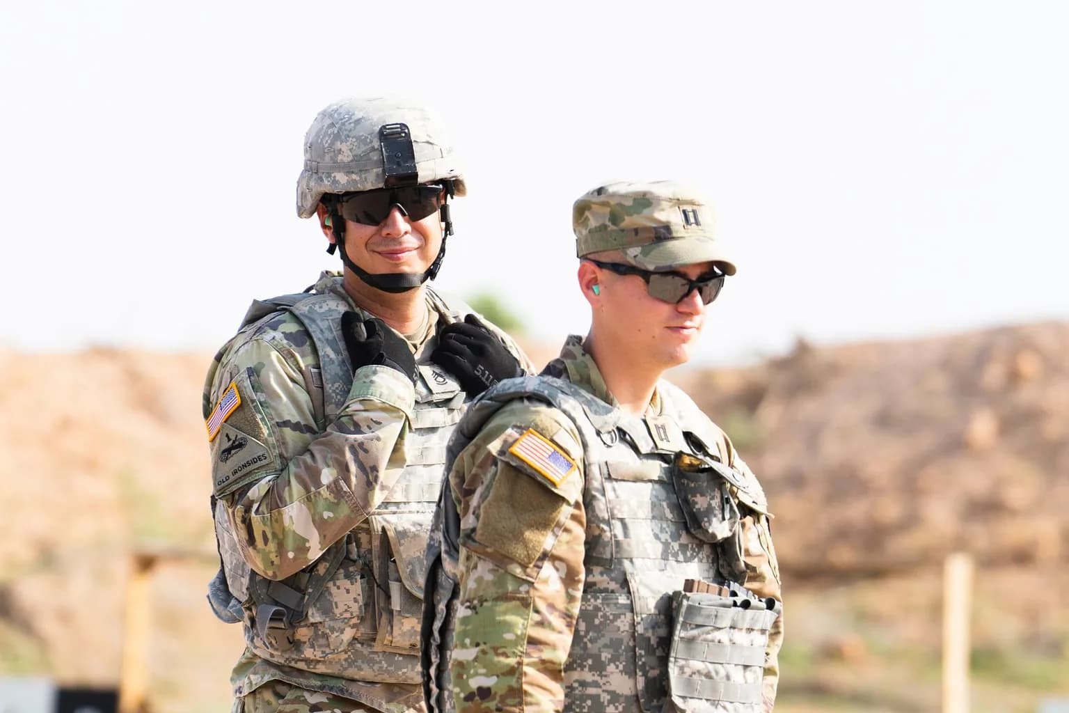 US military personnel and transport aircraft during the coalition withdrawal from Iraq