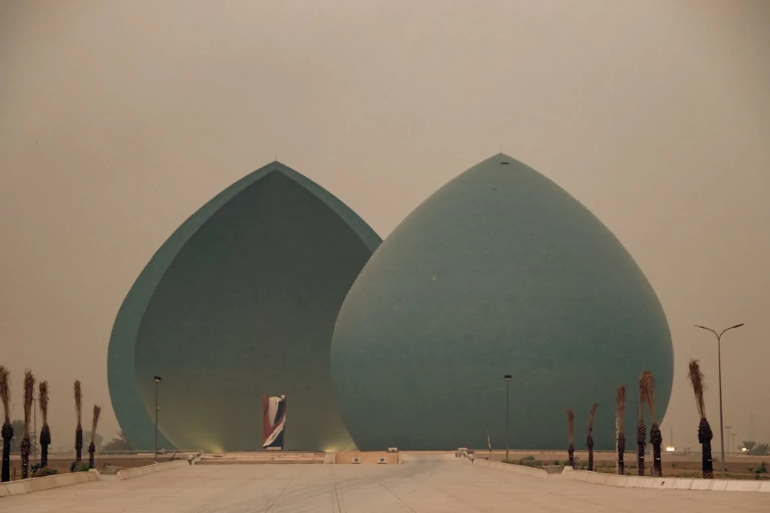 Entrance to Karkh Prison in Baghdad, where suspected Islamic State members are being held and prosecuted