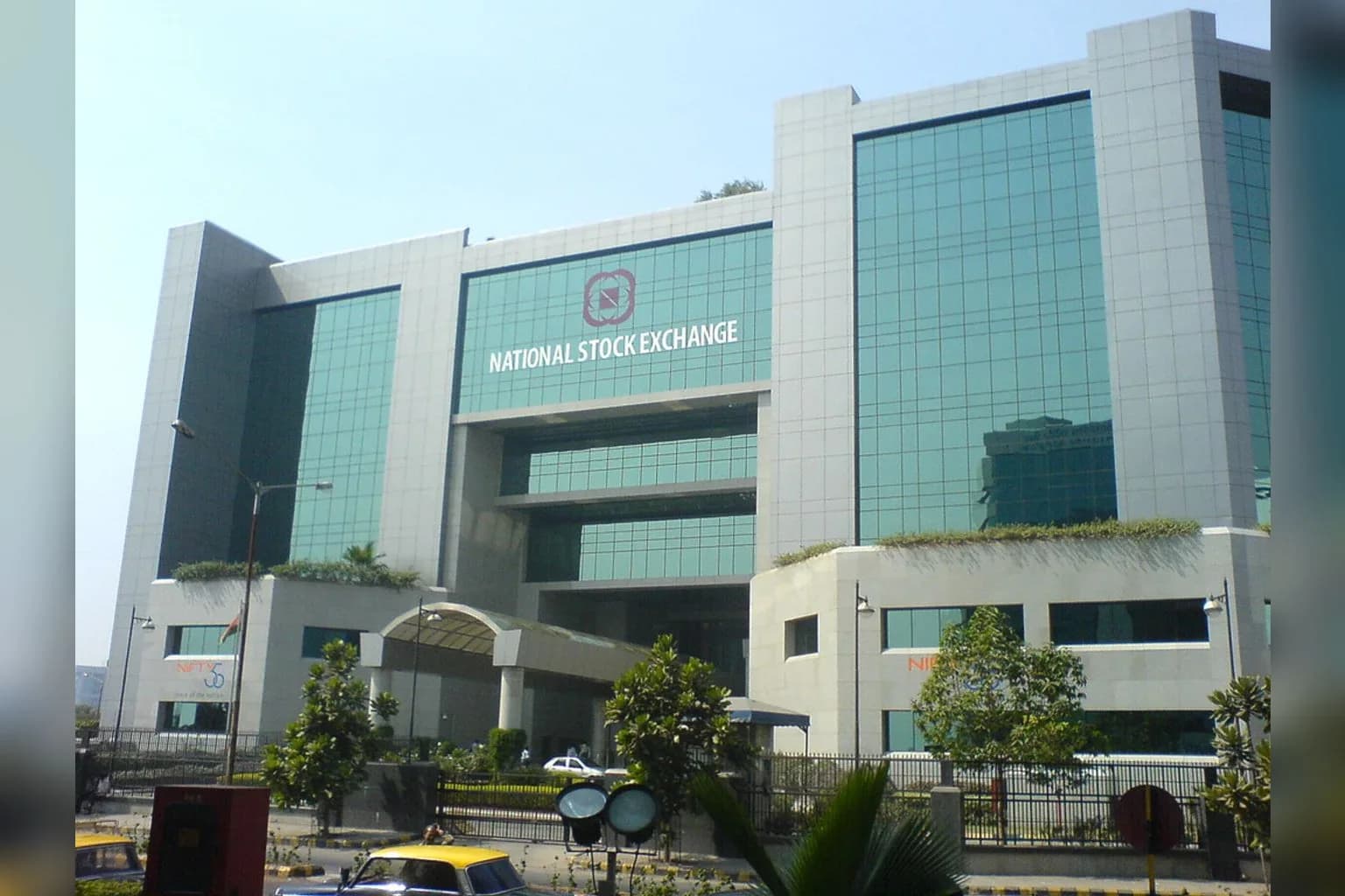 The National Stock Exchange of India building or logo