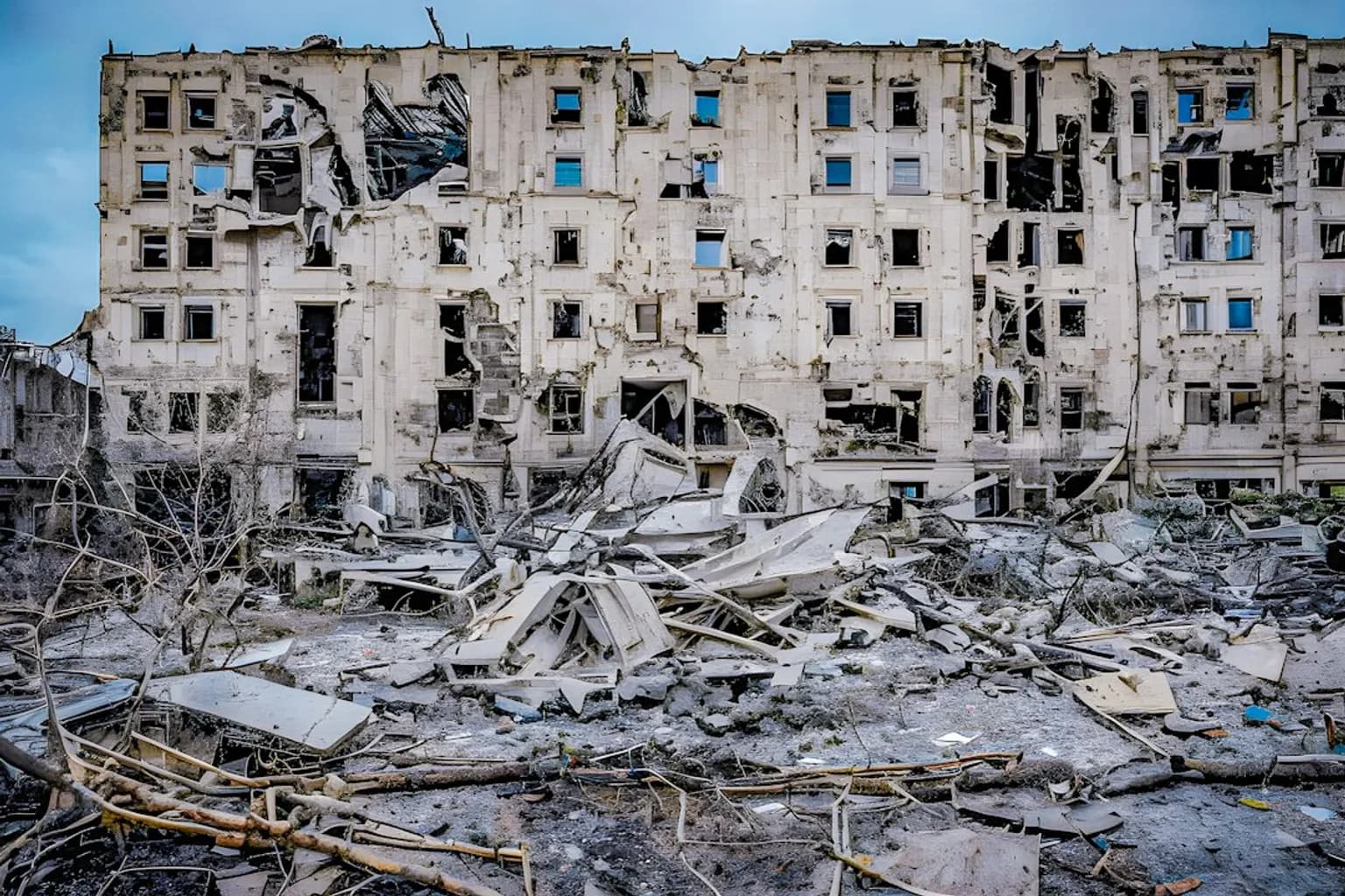 Damage to a Ukrainian power plant following a reported drone strike amid the ongoing Russia-Ukraine conflict