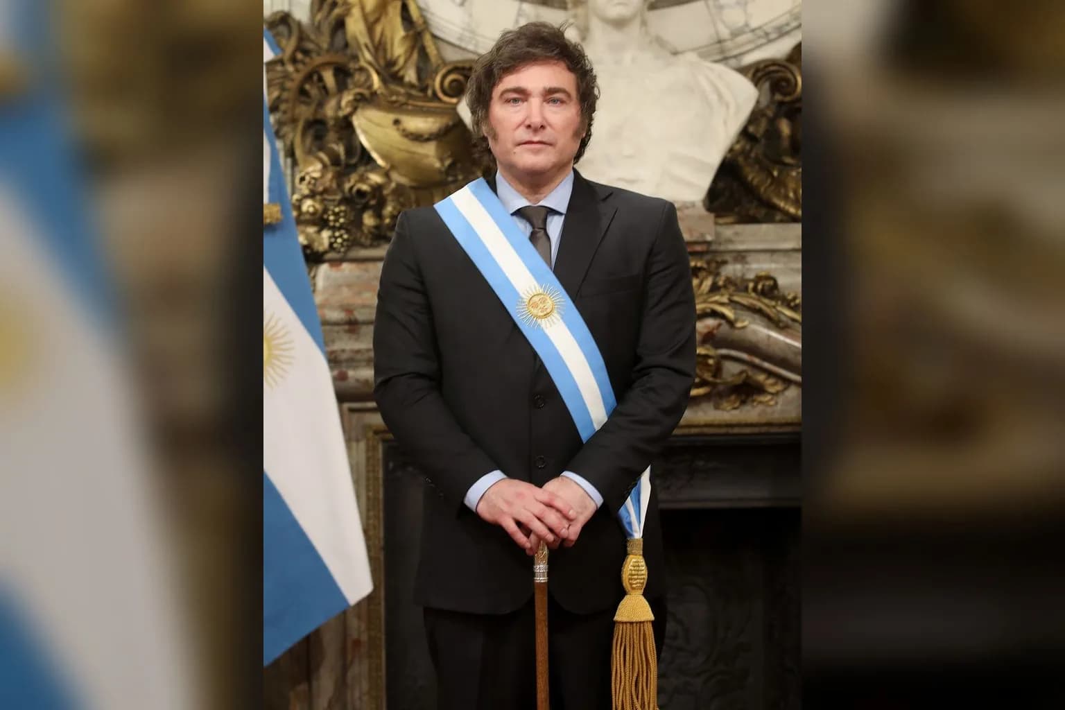 Argentine President Javier Milei