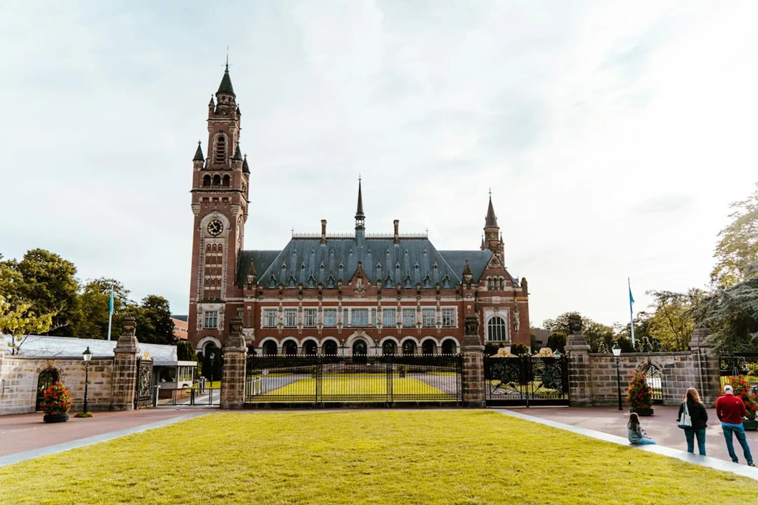 The International Criminal Court building in The Hague, Netherlands