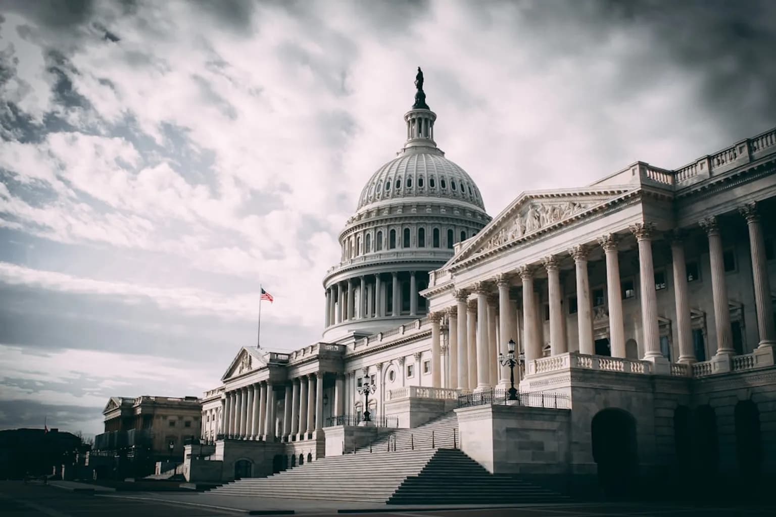 The US Capitol building in Washington DC, seat of Congress