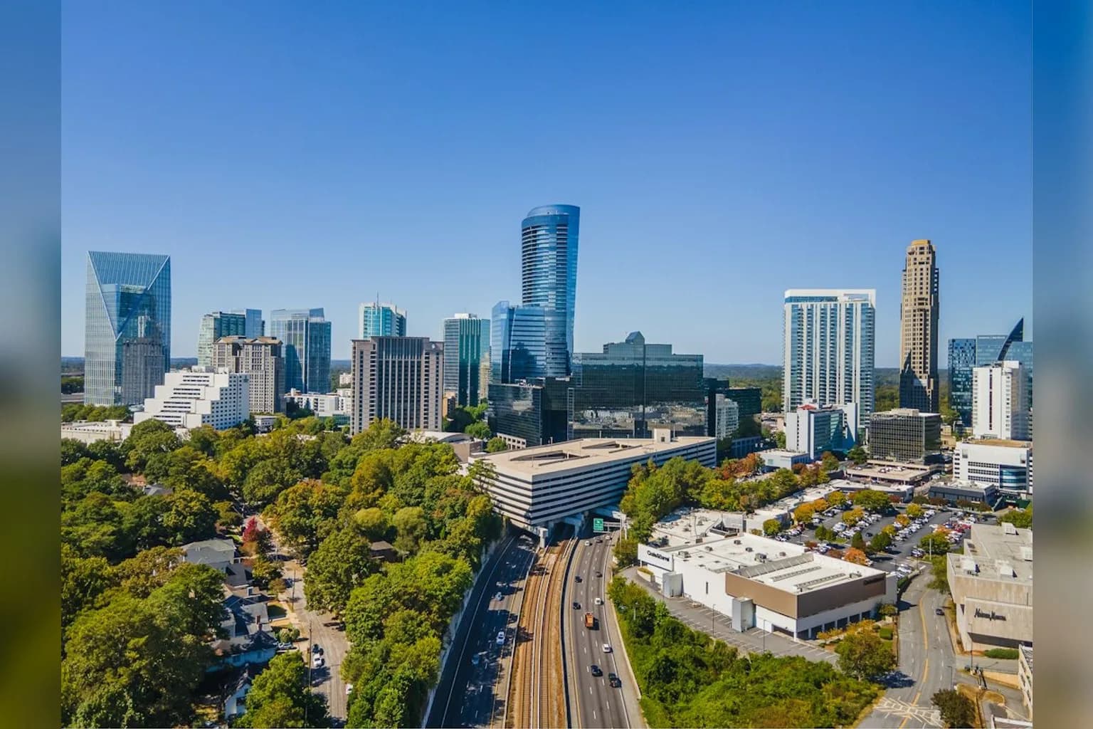 The CDC headquarters building in Atlanta, Georgia