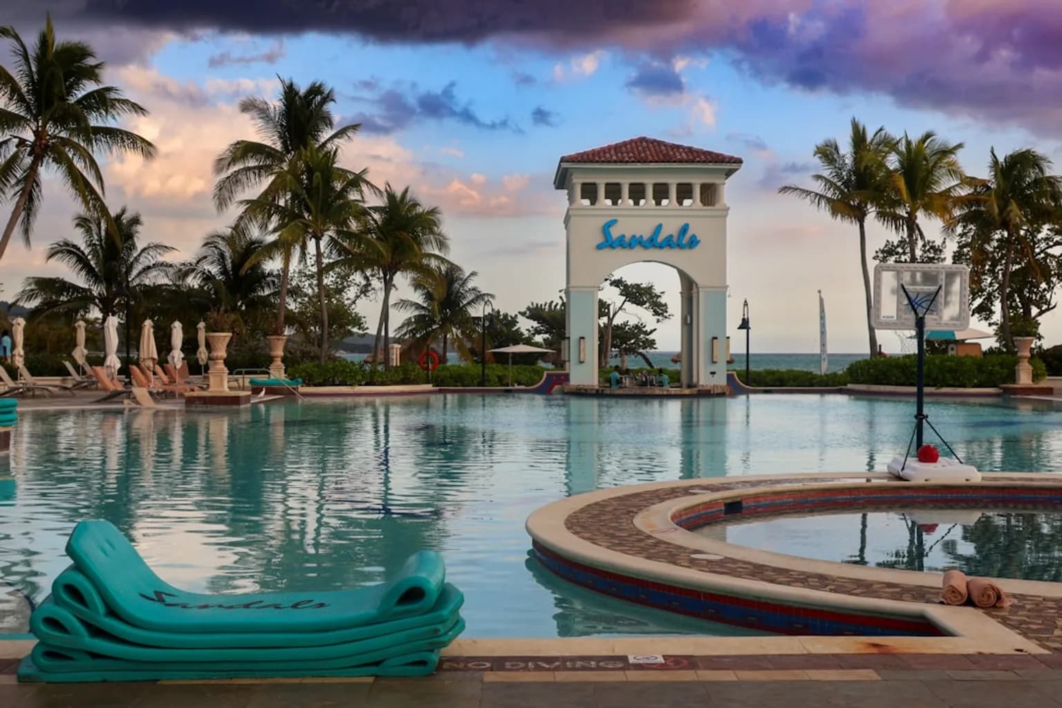 A Sandals Resorts property in the Caribbean