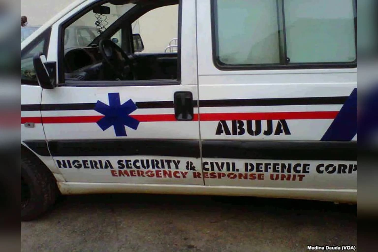 Nigeria Security and Civil Defence Corps officers on duty