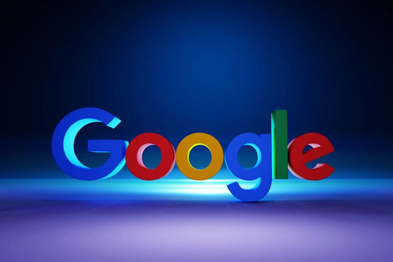 Google logo on a building exterior