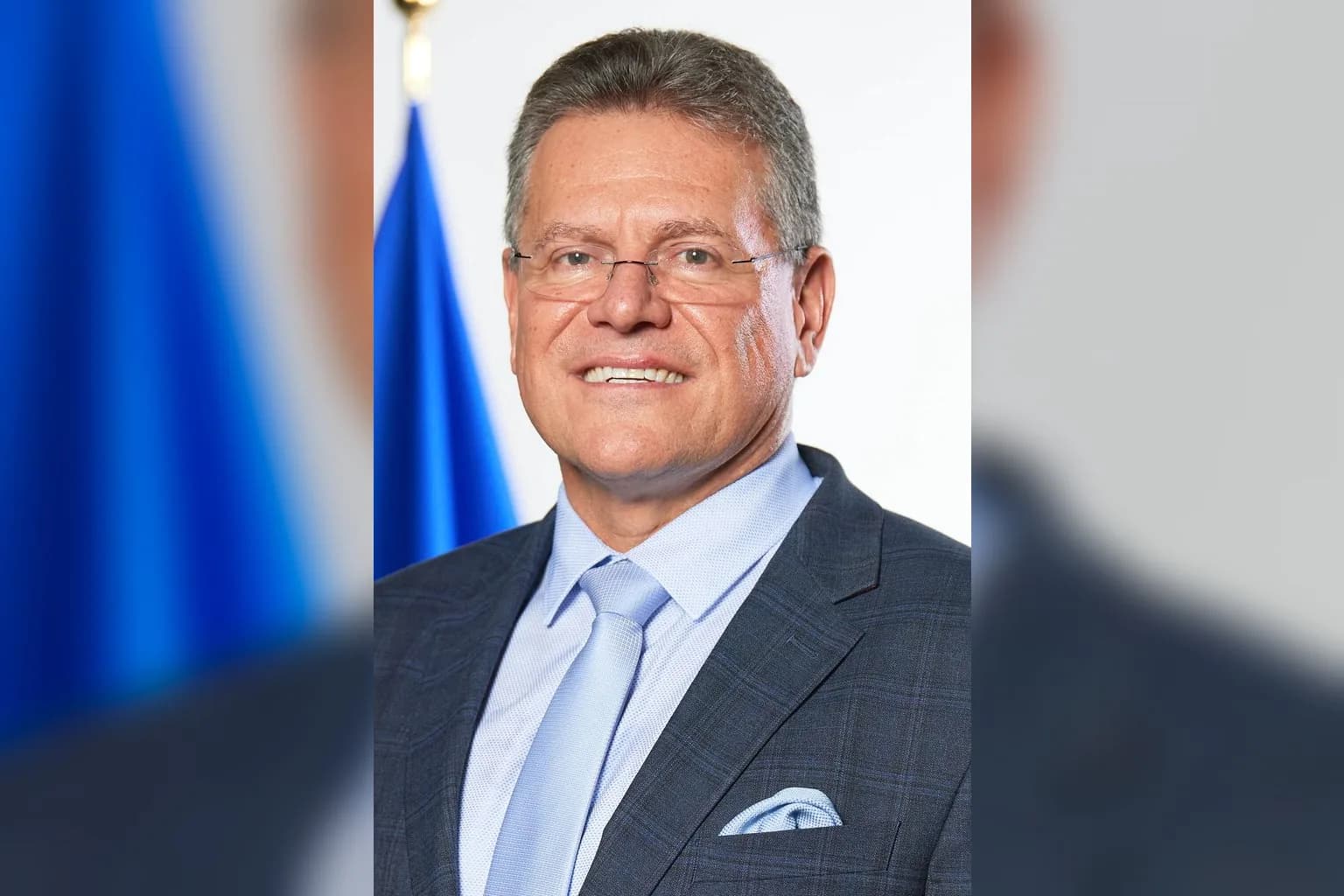 EU Trade Commissioner Maroš Šefčovič at an official engagement