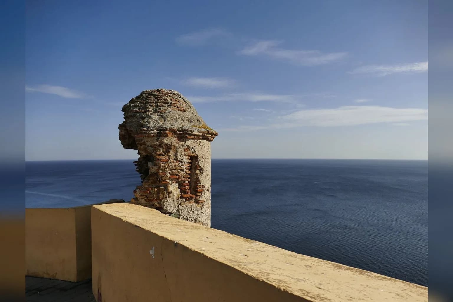 The border fence between Morocco and the Spanish enclave of Ceuta