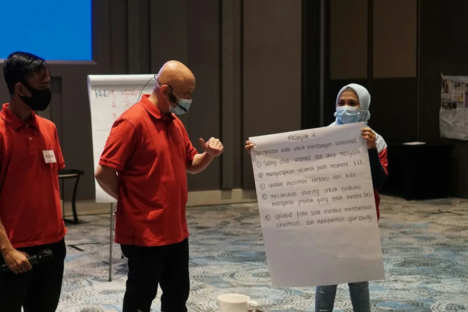 CEPI logo or representatives at a global health funding event