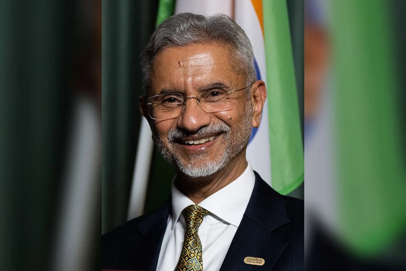 Indian Foreign Minister Subrahmanyam Jaishankar speaking at a diplomatic event