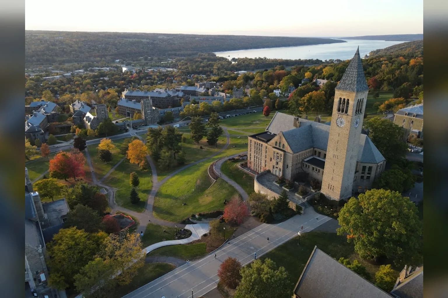 Cornell University campus in Ithaca, New York