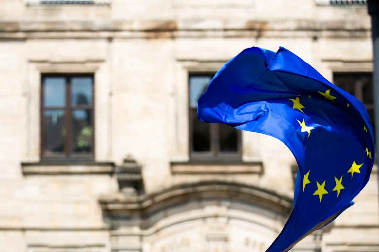The European Securities and Markets Authority logo or offices, representing EU financial market oversight