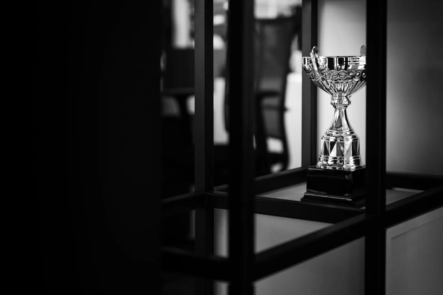 An Emmy Award statuette on display at the Primetime Emmy Awards ceremony
