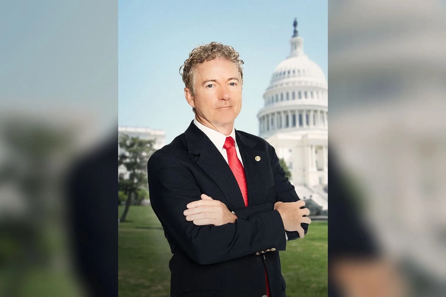 Senator Rand Paul speaking at a public event