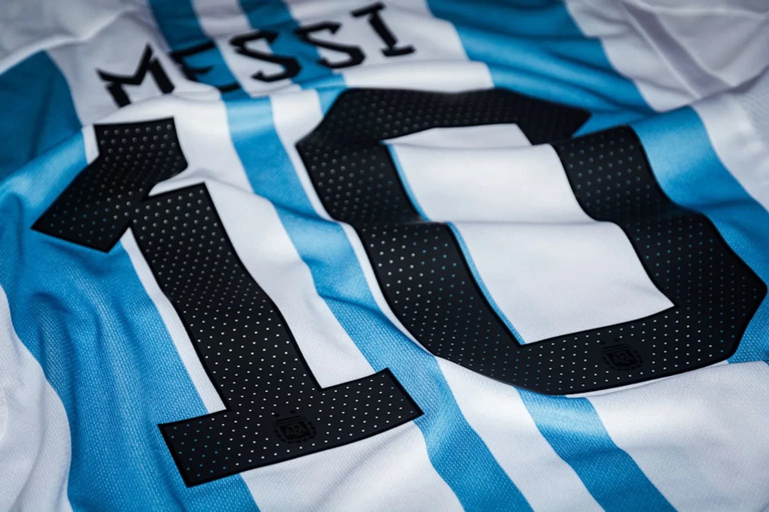 Lionel Messi in Argentina national team kit